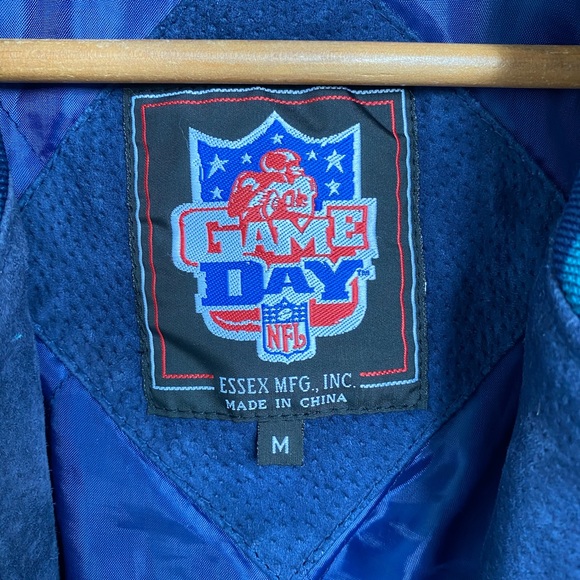 Vintage Miami Dolphins Suede Leather Jacket - Picture 6 of 8